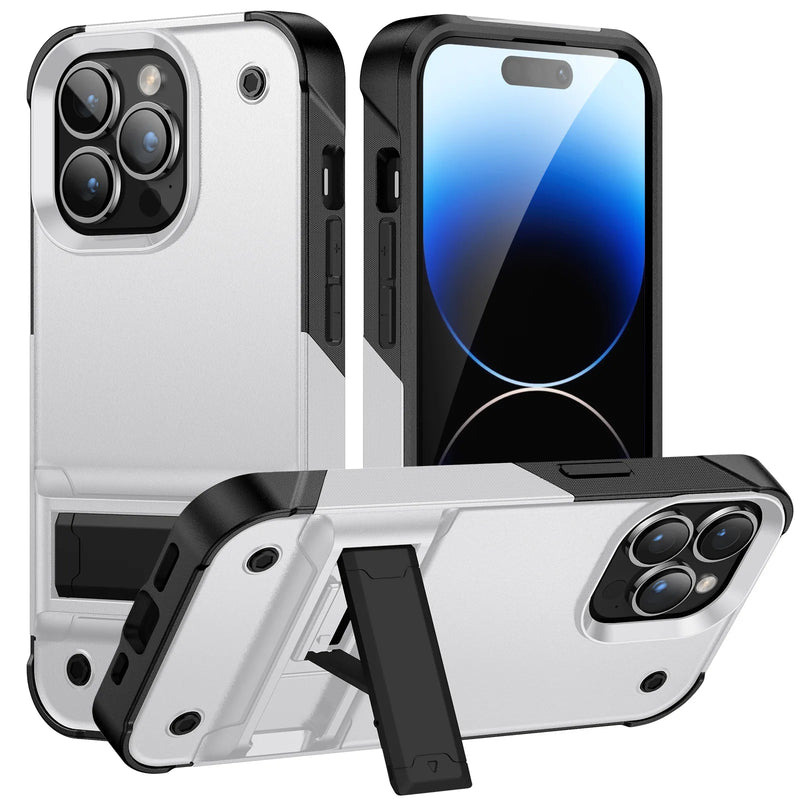 Case Bumper Militar com Suporte - para iPhone