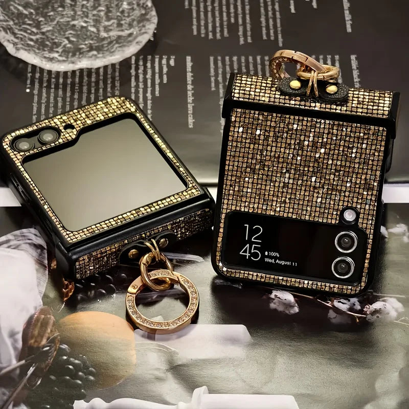 Case/Capa Diamond para Samsung Galaxy Z Flip - Series Luxurious