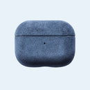 Alcantara Case - AirPods - Azul Oceano