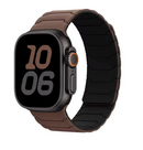 Pulseira Soft Couro e Silicone Premium com Fecho Magnético para Apple Watch