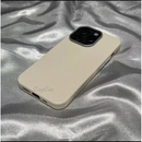 Capa Solid Couro Premium - com Logo Espelhada | para iPhone