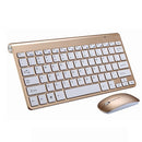 Kit Teclado e Mouse sem Fio 2.4G