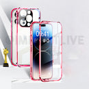 Case Magnética Blindada iPhone 360º C/ Proteção na Camera e Travas de Segurança