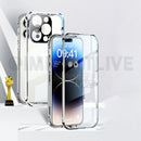 Case Magnética Blindada iPhone 360º C/ Proteção na Camera e Travas de Segurança