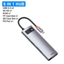 Adaptador Multifuncional Baseus 8 em 1