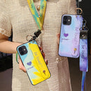 Case Tendencia LUXO com Cordão e Pingente  - Para iPhone
