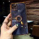 Case Marmore Retro Luxo - Para iPhone