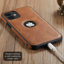 Case Couro Slim Luxo - Para iPhone 16