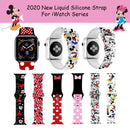 Pulseira Soft Mickey e Minnie Disney Apple Watch