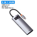 Adaptador Multifuncional Baseus 8 em 1