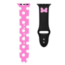 Pulseira Soft Mickey e Minnie Disney Apple Watch