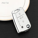 Case Full Protection Luxury para chave de carro Volkswagen.