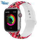 Pulseira Soft Mickey e Minnie Disney Apple Watch