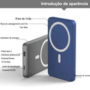 Carregador Full Portátil Indução - iPhone e Android