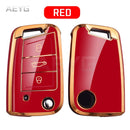 Case Full Protection Luxury para chave de carro Volkswagen.