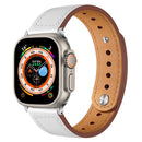 Pulseira de Couro Premium Slim para Apple Watch