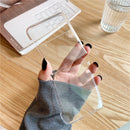 Case Lux Transparente Detalhes Samsung Z Flip