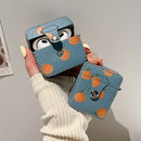 Case Couro Beautiful Art Colors para AirPods