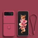 Case Silicone c/ Strap Samsung Galaxy Z Flip