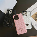 Case Couro Rhombus Luxury iPhone