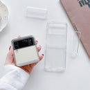 Case Lux Transparente Detalhes Samsung Z Flip