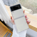 Case Lux Transparente Detalhes Samsung Z Flip