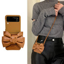 Case Woman Luxo Samsung Galaxy Z Flip- Com Alça e Laço