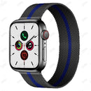 Pulseira Metal Magnética Colors Luxury Apple Watch