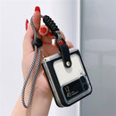 Case Retro Transparente - Para Samsung Z Flip