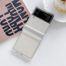 Case Lux Transparente Detalhes Samsung Z Flip