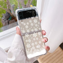 Case Clear Merry Christmas Samsung Z Flip