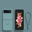 Case Silicone c/ Strap Samsung Galaxy Z Flip