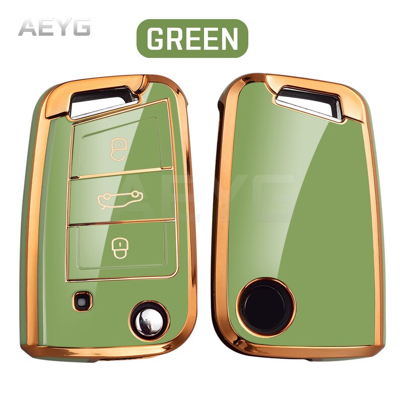 Case Full Protection Luxury para chave de carro Volkswagen.
