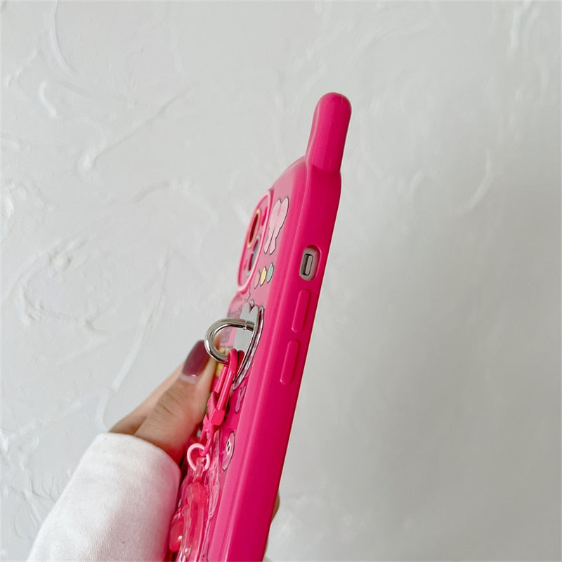Case Pink Heart iPhone