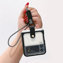 Case Retro Transparente - Para Samsung Z Flip