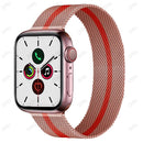 Pulseira Metal Magnética Colors Luxury Apple Watch