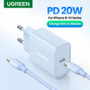 Carregador Ugreen Best Faster 20W USB-C - Para Android e IOS