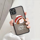 Case Happy Holiday Shockproof iPhone