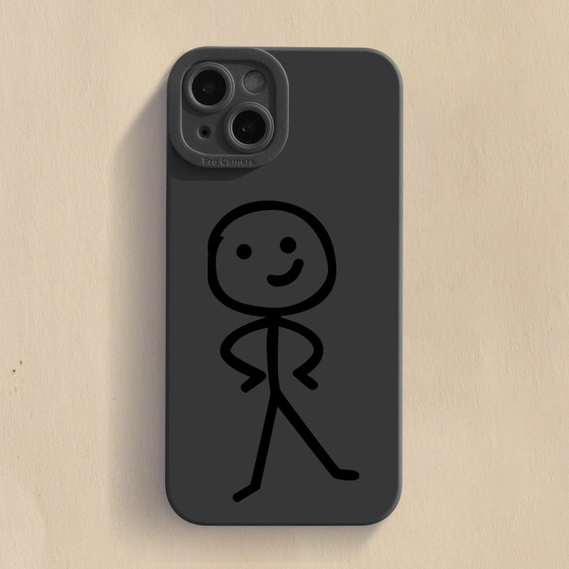 Case Cartoon Matchman iPhone