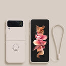 Case Silicone c/ Strap Samsung Galaxy Z Flip