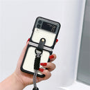 Case Retro Transparente - Para Samsung Z Flip