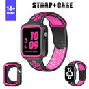 Case Silicone Sports c/ Pulseira Apple Watch