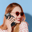 Case Luxury Samsung Z Flip - Com Lenço