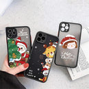 Case Happy Holiday Shockproof iPhone