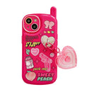 Case Pink Heart iPhone