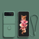 Case Silicone c/ Strap Samsung Galaxy Z Flip